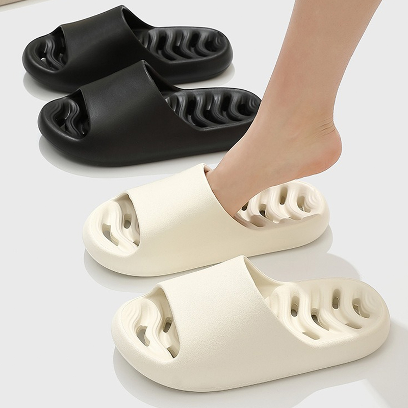 Home Outdoor Bathroom - Cloud Slipper Dames Holle Zomersandaal Heren