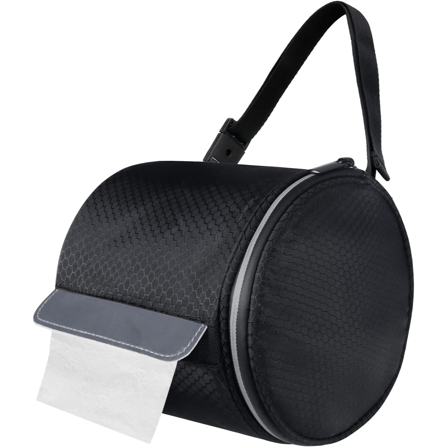 Home Bathroom Wallpaper - Hangende toiletrolhouder met verstelbare riem voor