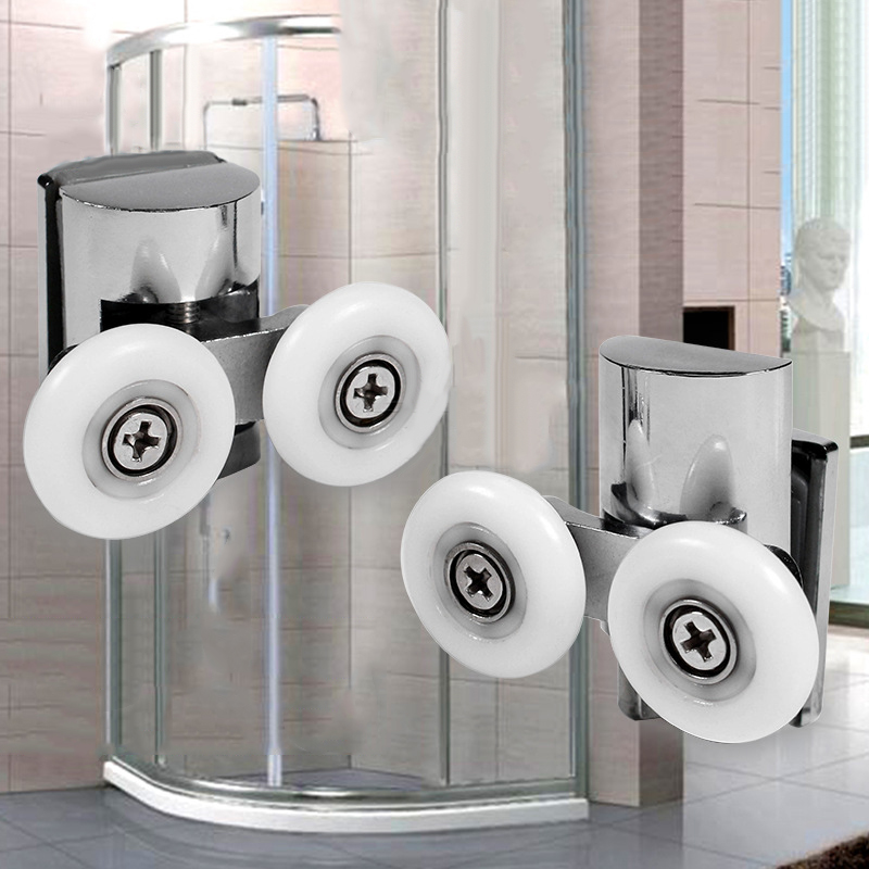 Home Bathroom Hardware - Lopers Wiel Douche Deur Hardware Home