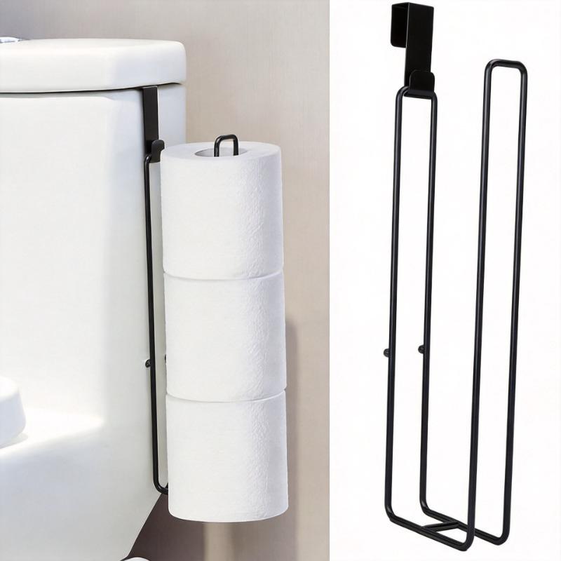 Home Bathroom Wallpaper - Luxe wandgemonteerde toiletpapierhouder, waterdicht, antislip, tissuehouder,