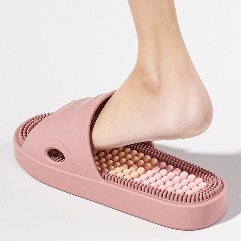 Home Outdoor Bathroom - Zomer Dames Heren Massage Slippers Zacht