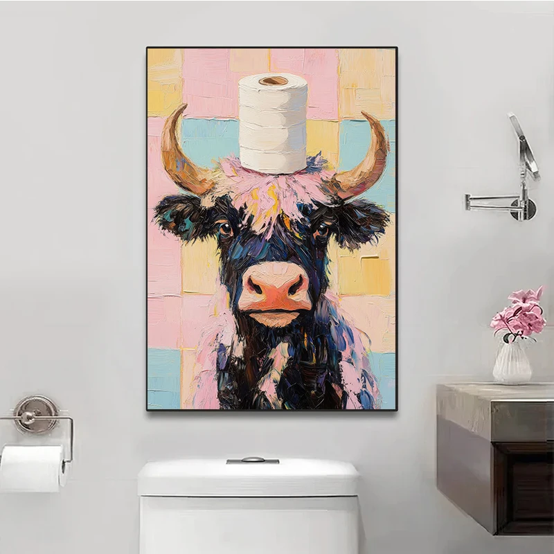 1 stuk frameloze toiletpapier  - Home Bathroom Wallpaper recensie en prijs