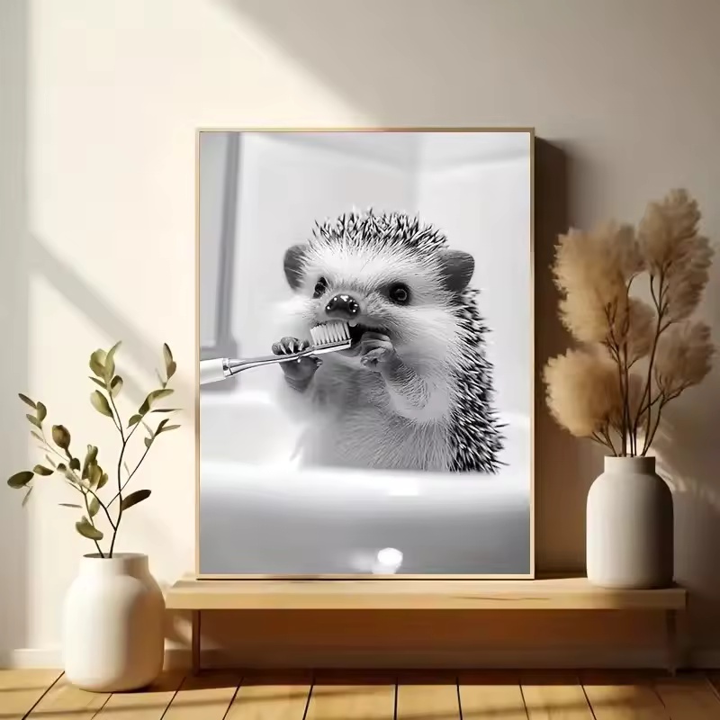 Dier Badkamer Toiletpapier Can - Home Bathroom Wallpaper recensie en prijs