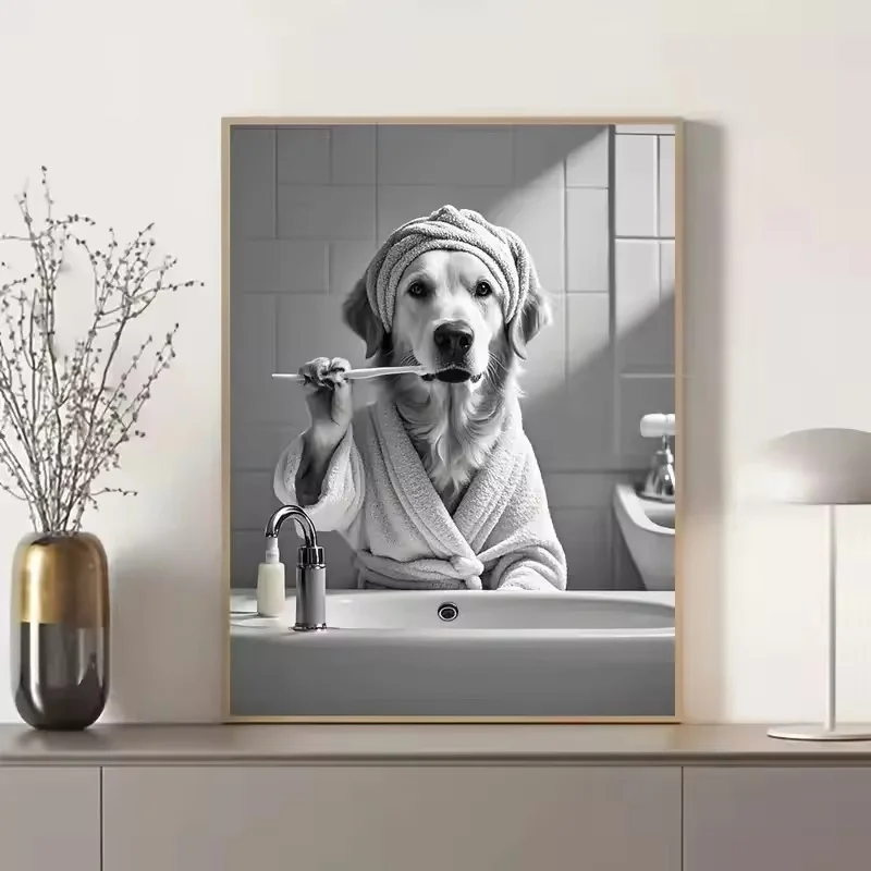 Dier Badkamer Toiletpapier Can - Home Bathroom Wallpaper recensie en prijs