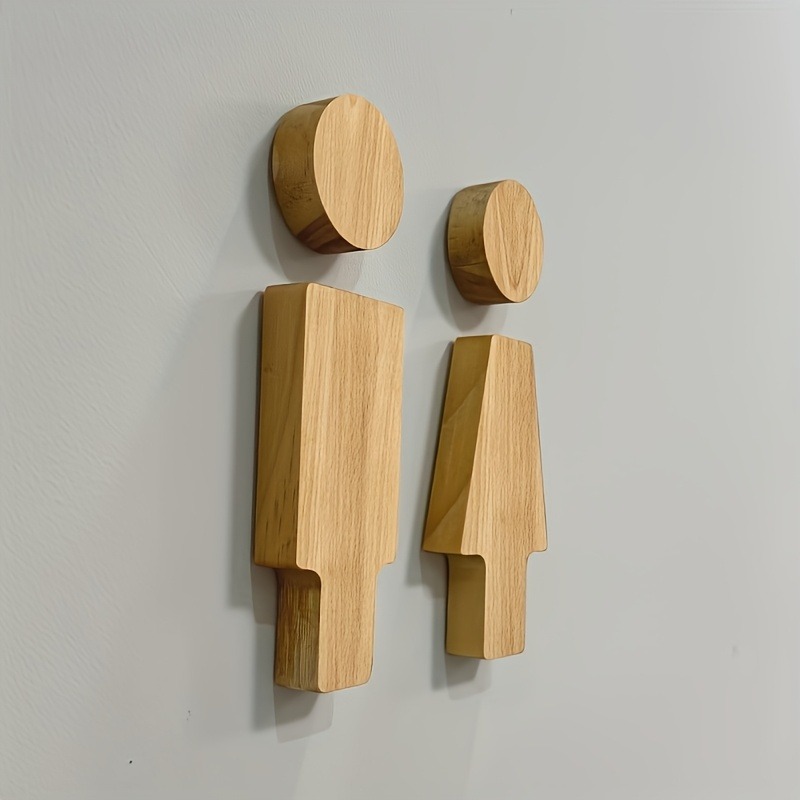 2 stuks houten badkamerbord vo - Home Office Bathroom recensie en prijs