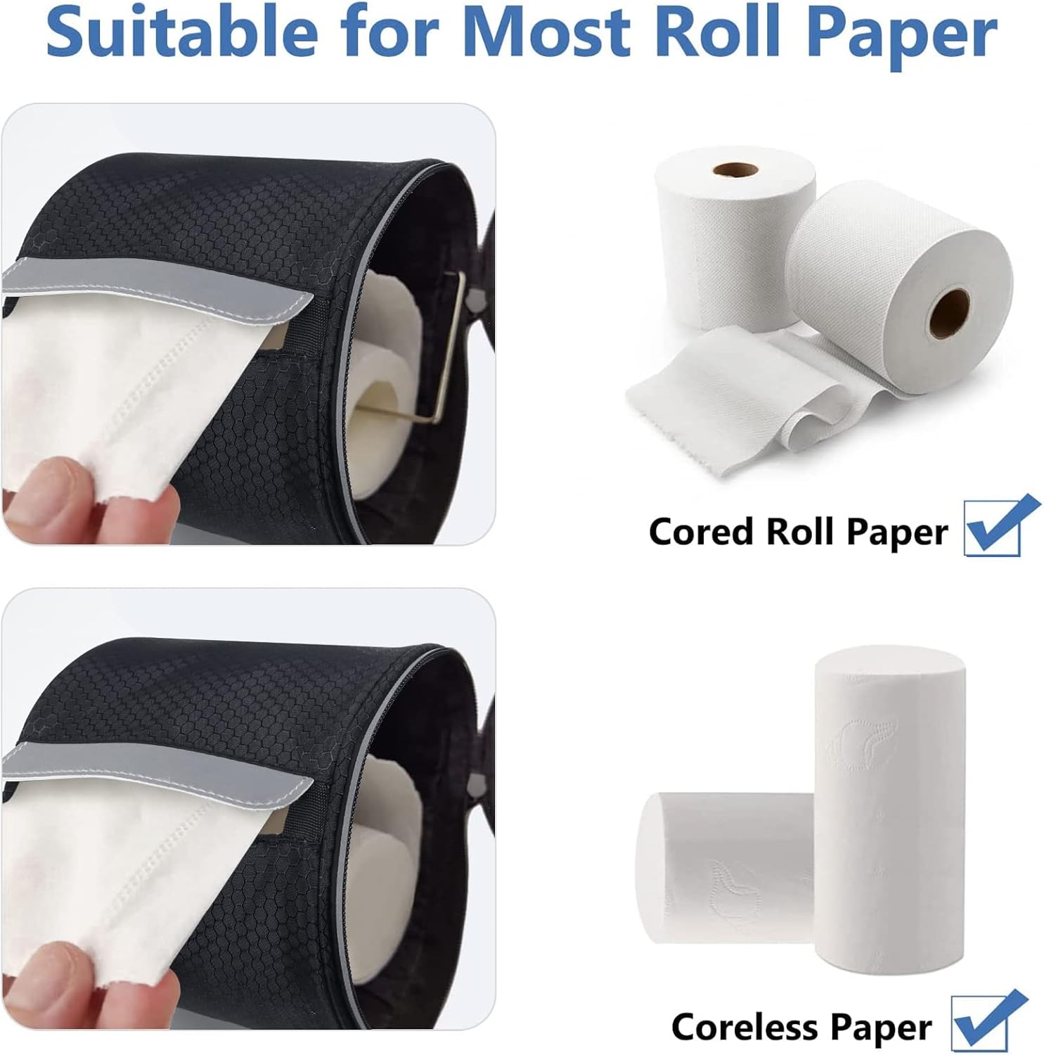 Hangende toiletrolhouder met v - Home Bathroom Wallpaper recensie en prijs