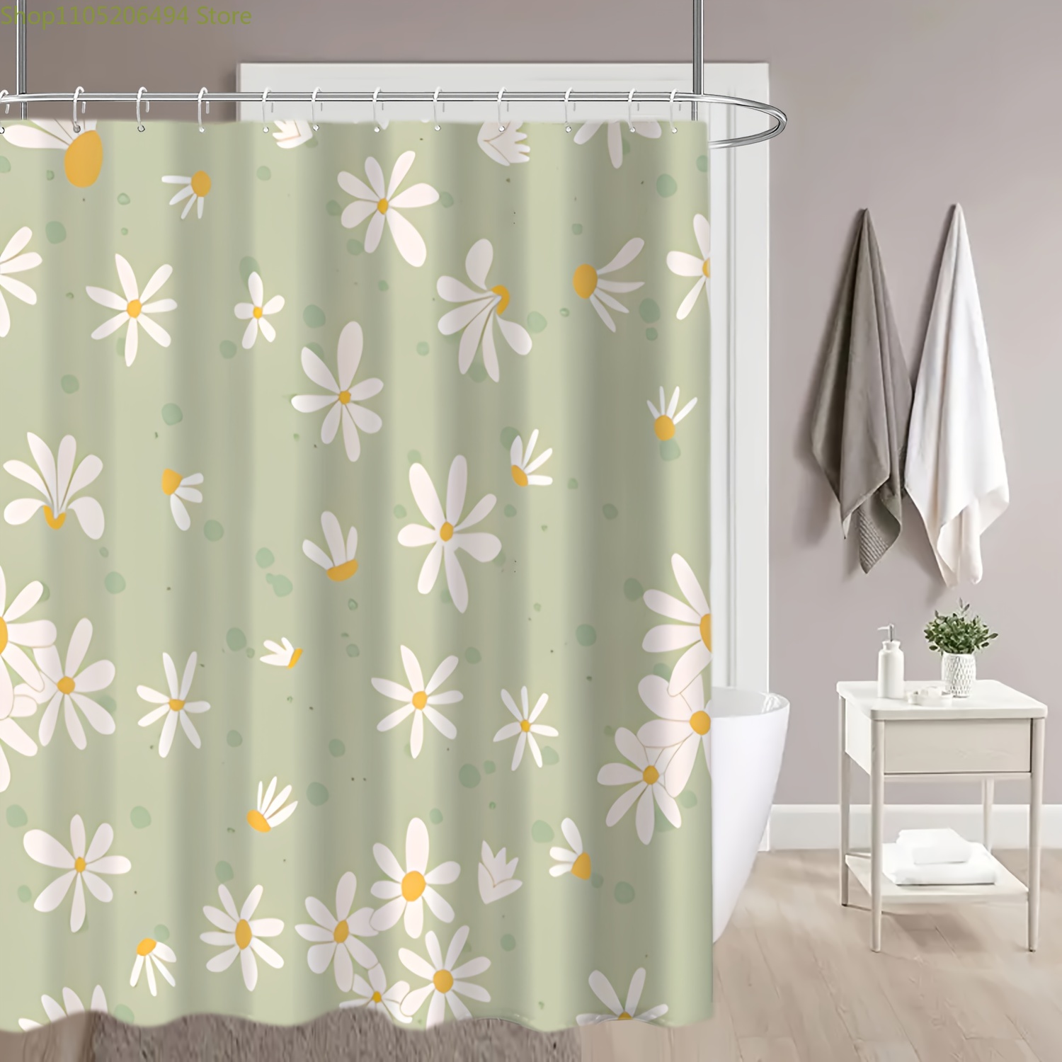 Schattig douchegordijn met mad - Home Bathroom Design Ideas recensie en prijs