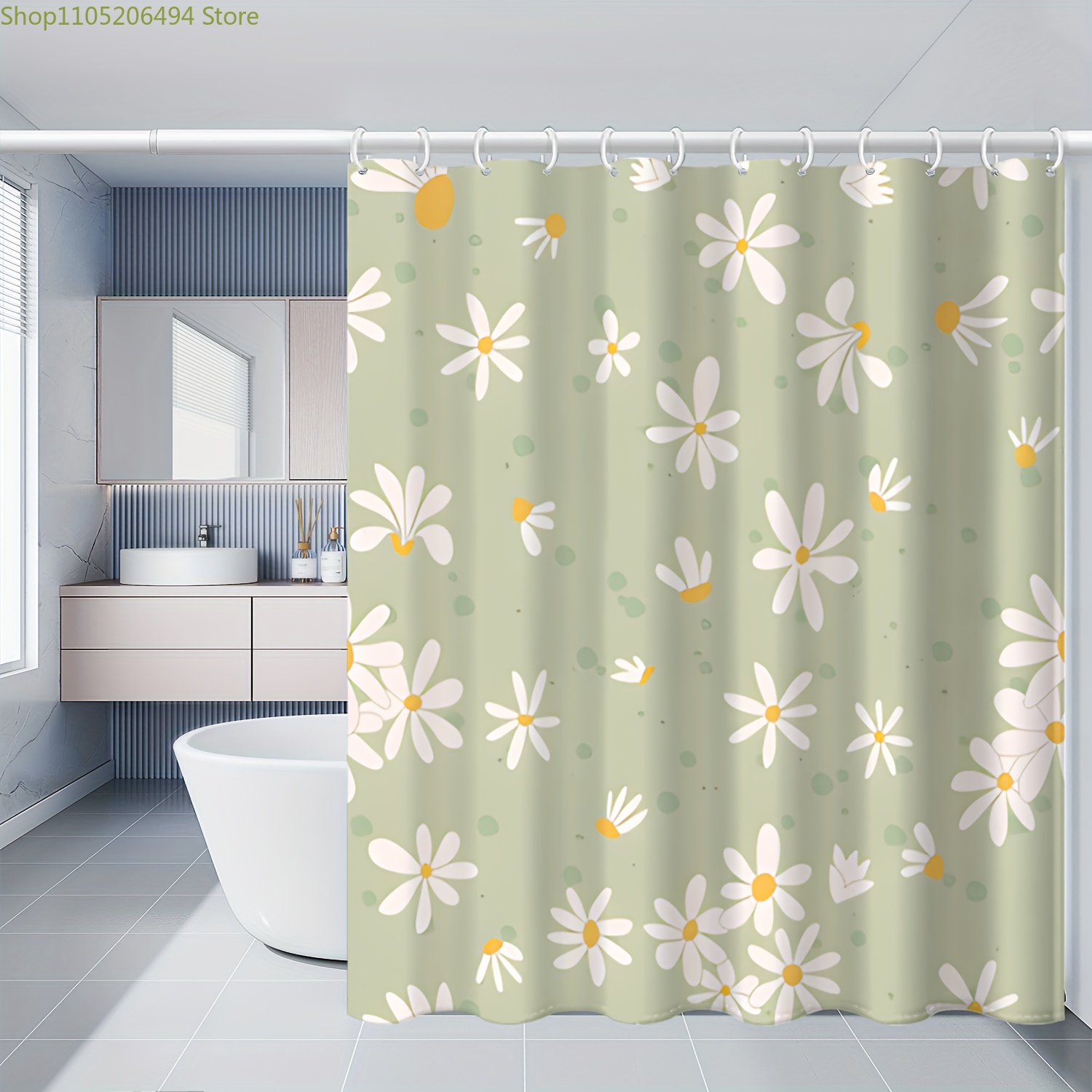 Schattig douchegordijn met mad - Home Bathroom Design Ideas recensie en prijs