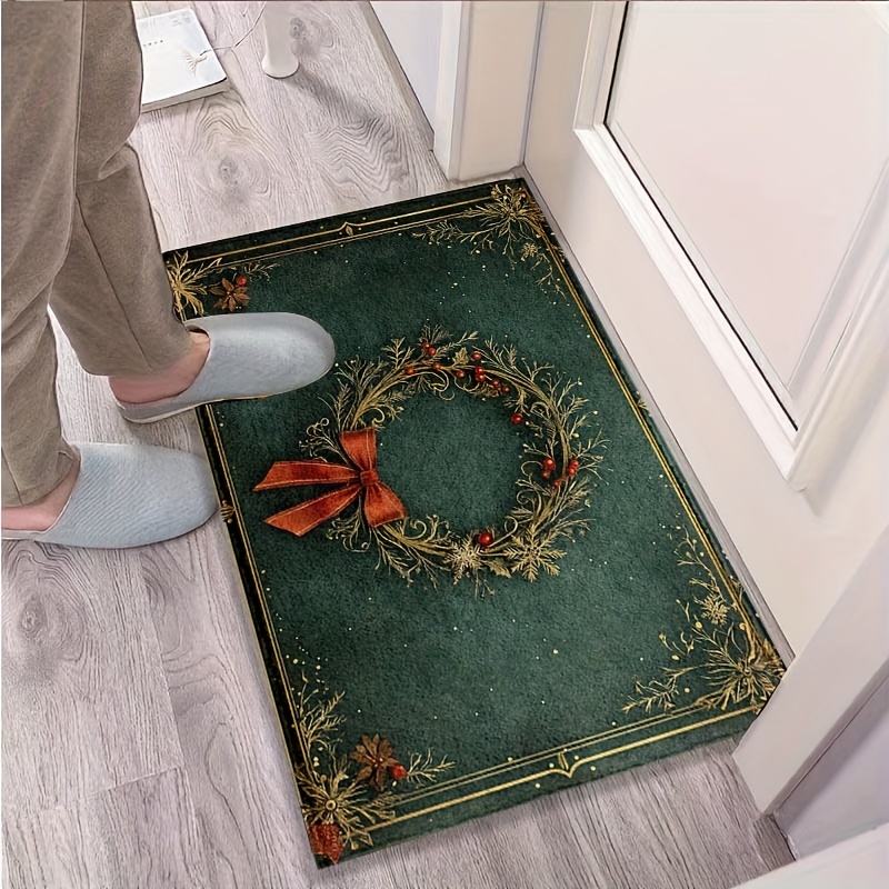 Kerstkrans bedrukt flanellen b - Home Bathroom Design Ideas recensie en prijs