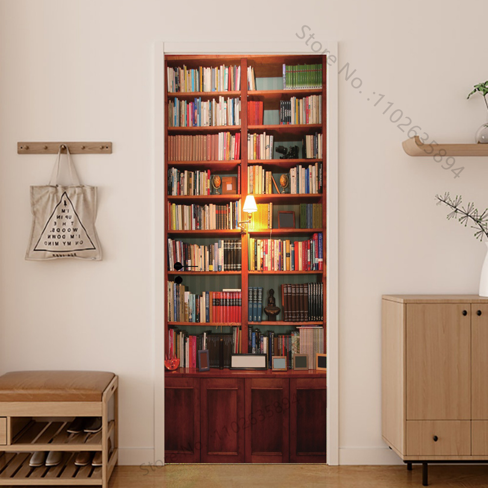 Meisje Schaduw Houten Deuren V - Home Bathroom Wallpaper recensie en prijs
