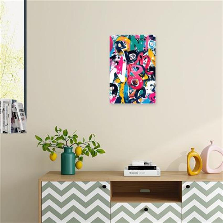 1 stuk 2D platte wanddecoratie - Home Office Bathroom recensie en prijs
