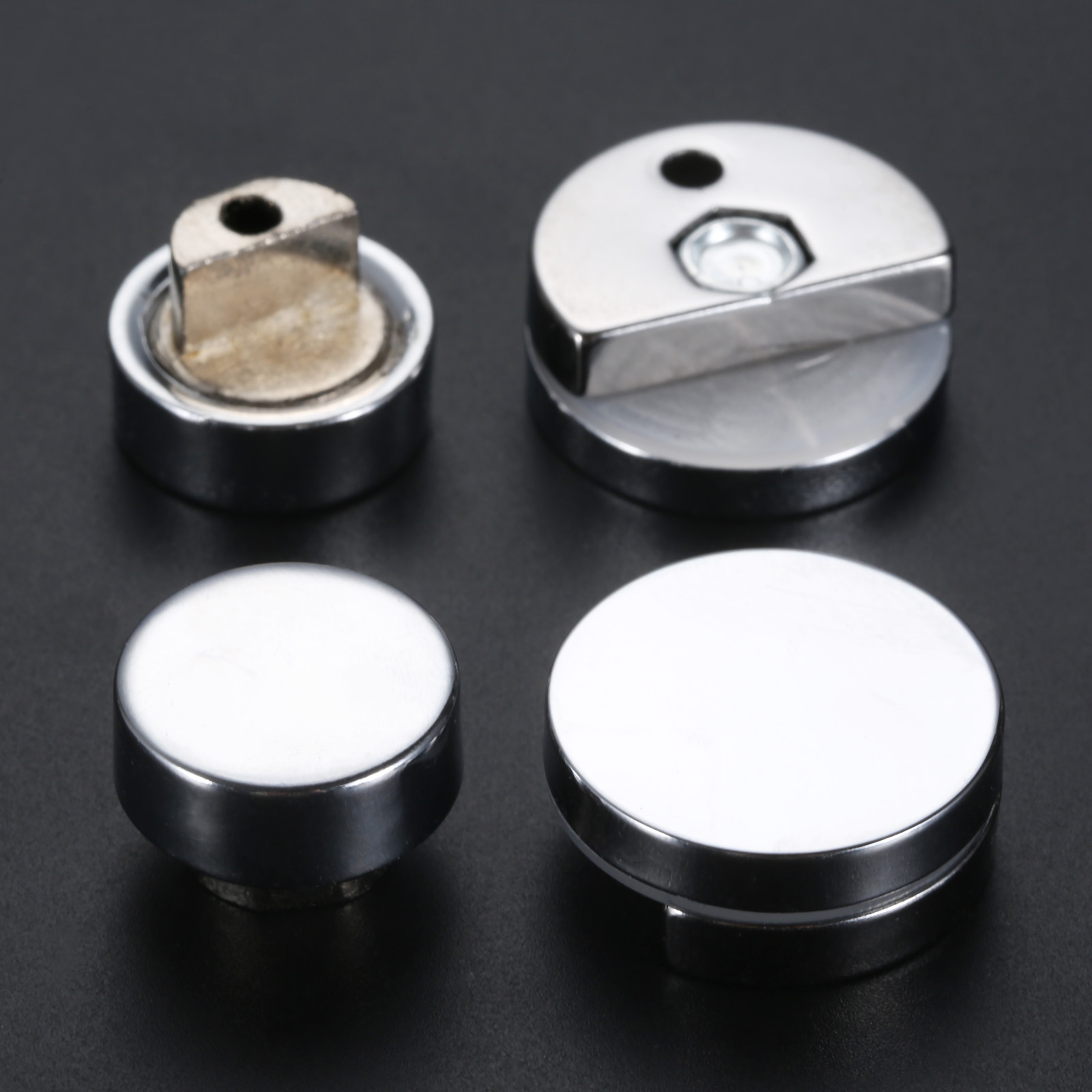 4Pcs 20/27Mm Ronde Glasklem Sp - Home Hardware Bathroom Mirrors recensie en prijs