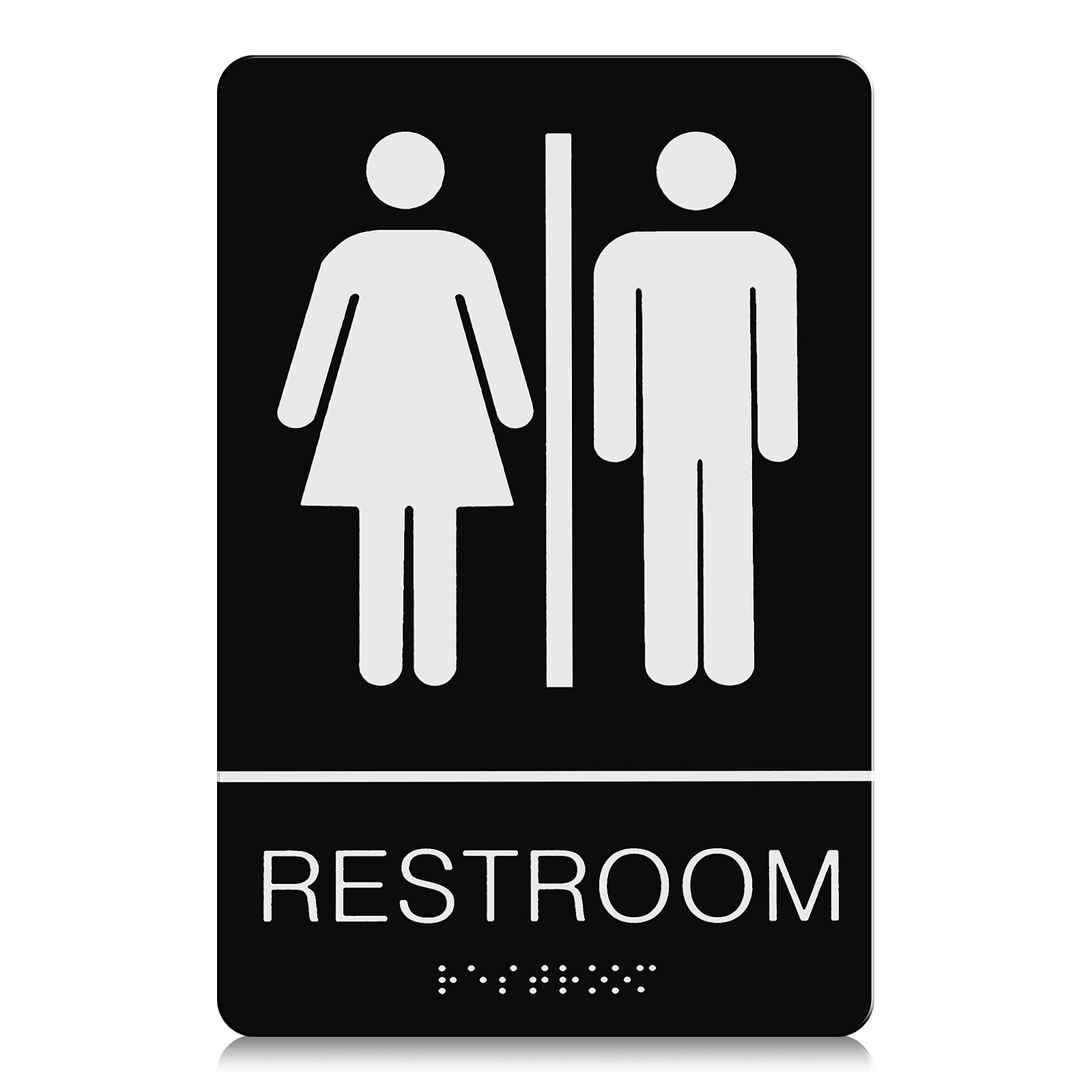 Unisex Braille-toiletbord, zel - Home Office Bathroom recensie en prijs